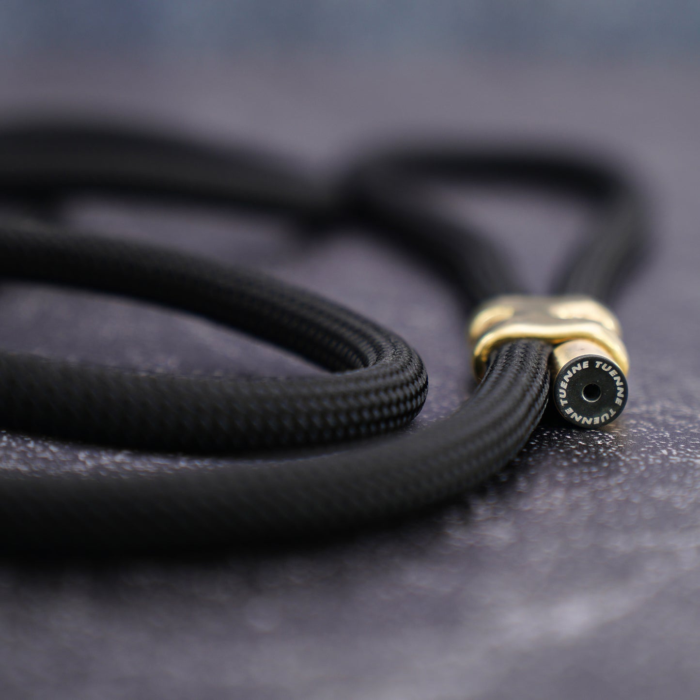 2N Lux Rope Leash with Brass & Stainless Accents