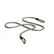 double carabiner dog leash rope