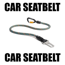 dog car seatbelt climbing rope