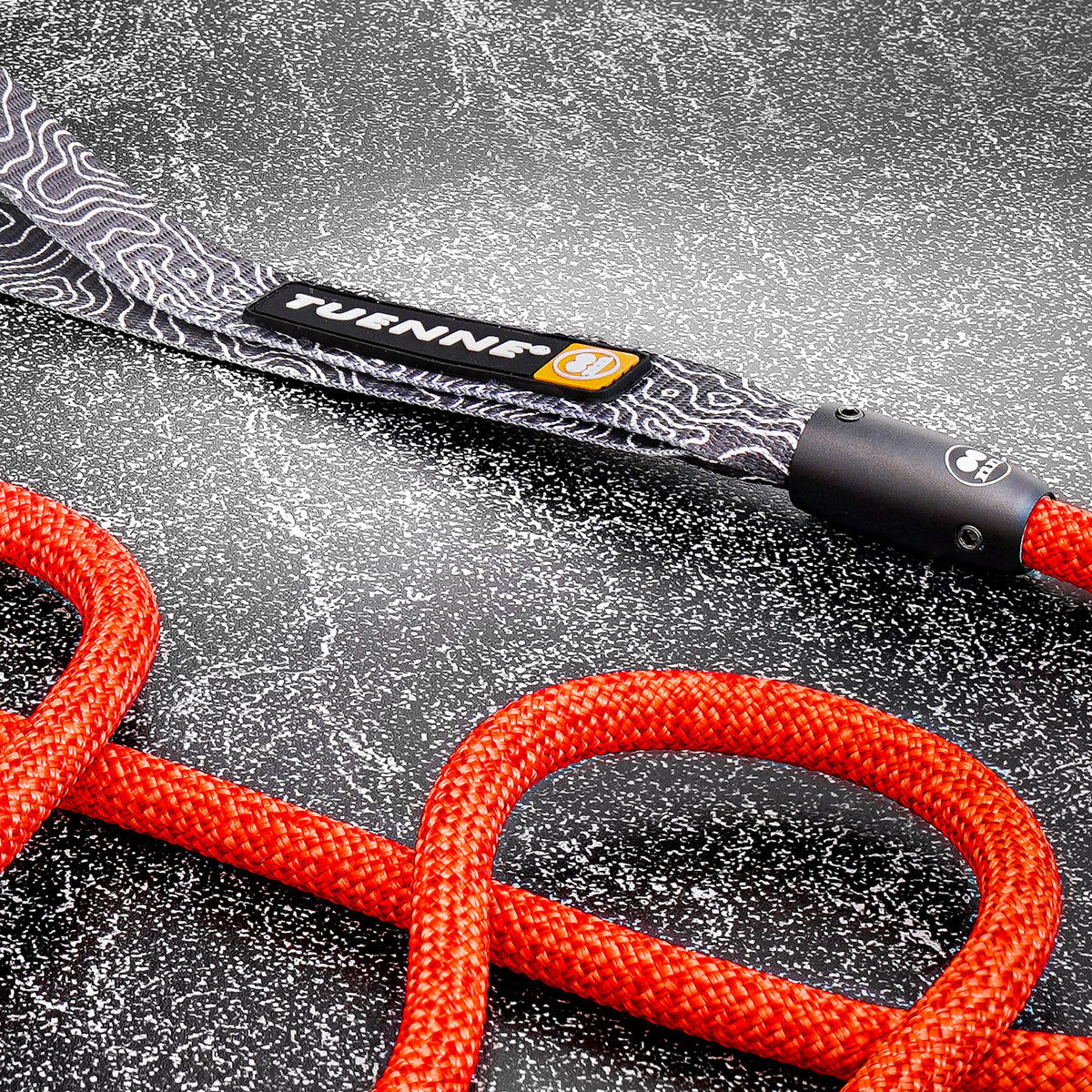 Trapper Rope Leash Rope Dog Leash with Auto-Locking Carabiner – 9.8mm Mammut | Blood Red ...