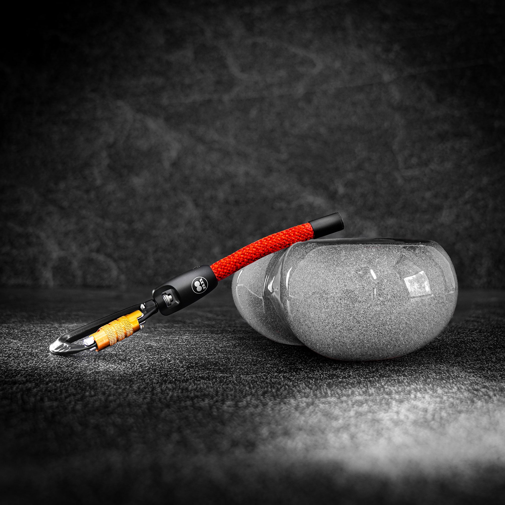 GUNKS Climbing Rope Keychain with Auto-Locking Swivel Carabiner ...