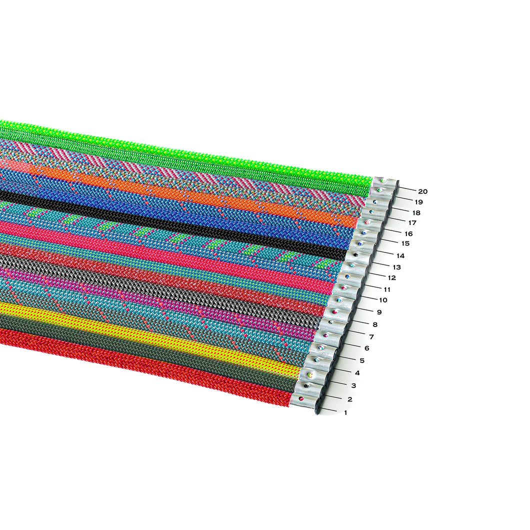 Tuenne rope color options chart