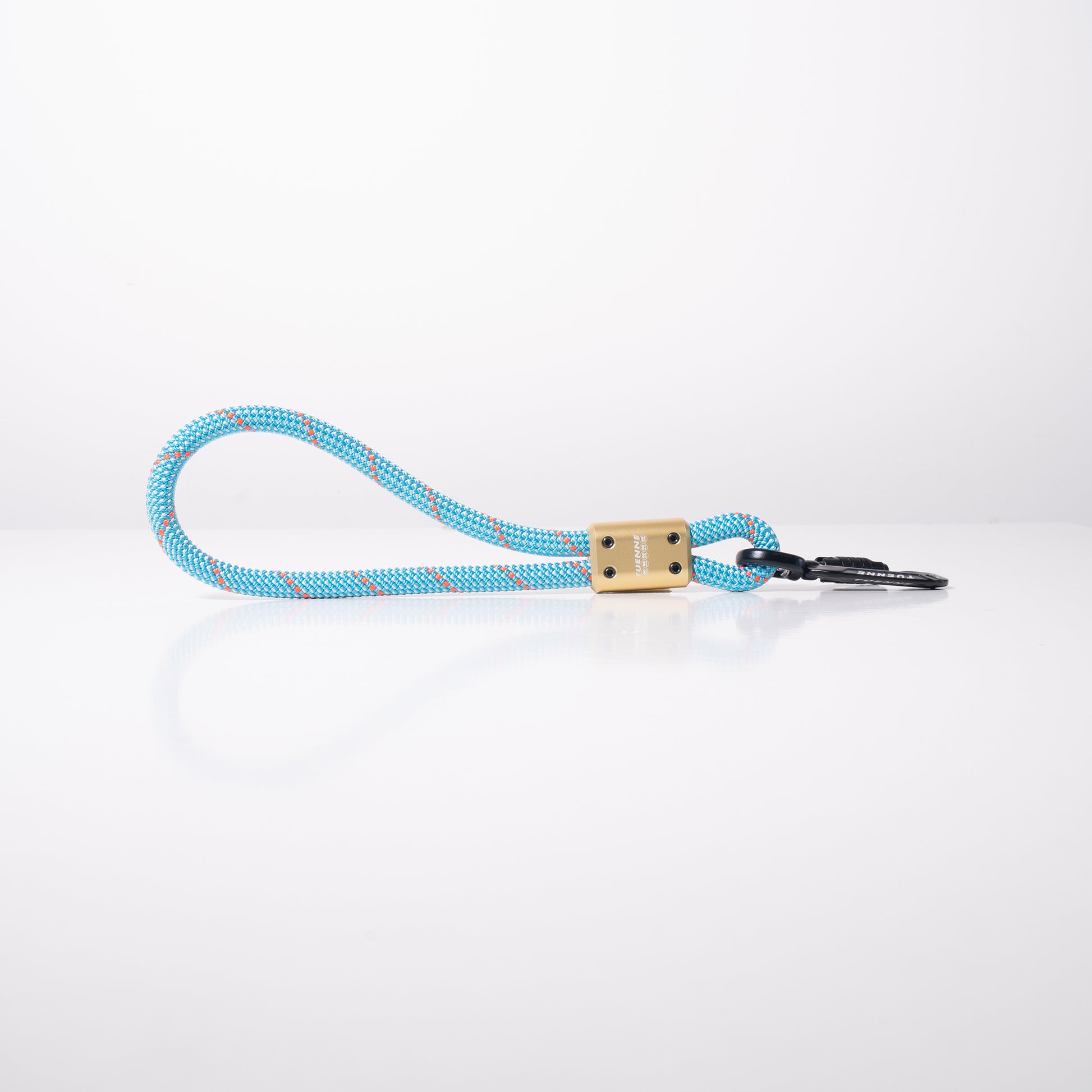 SEND-IT Mini Traffic Dog Leash by Tuenne blue gold
