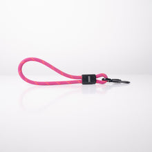 SEND-IT Mini Traffic Dog Leash by Tuenne carabiner black pink