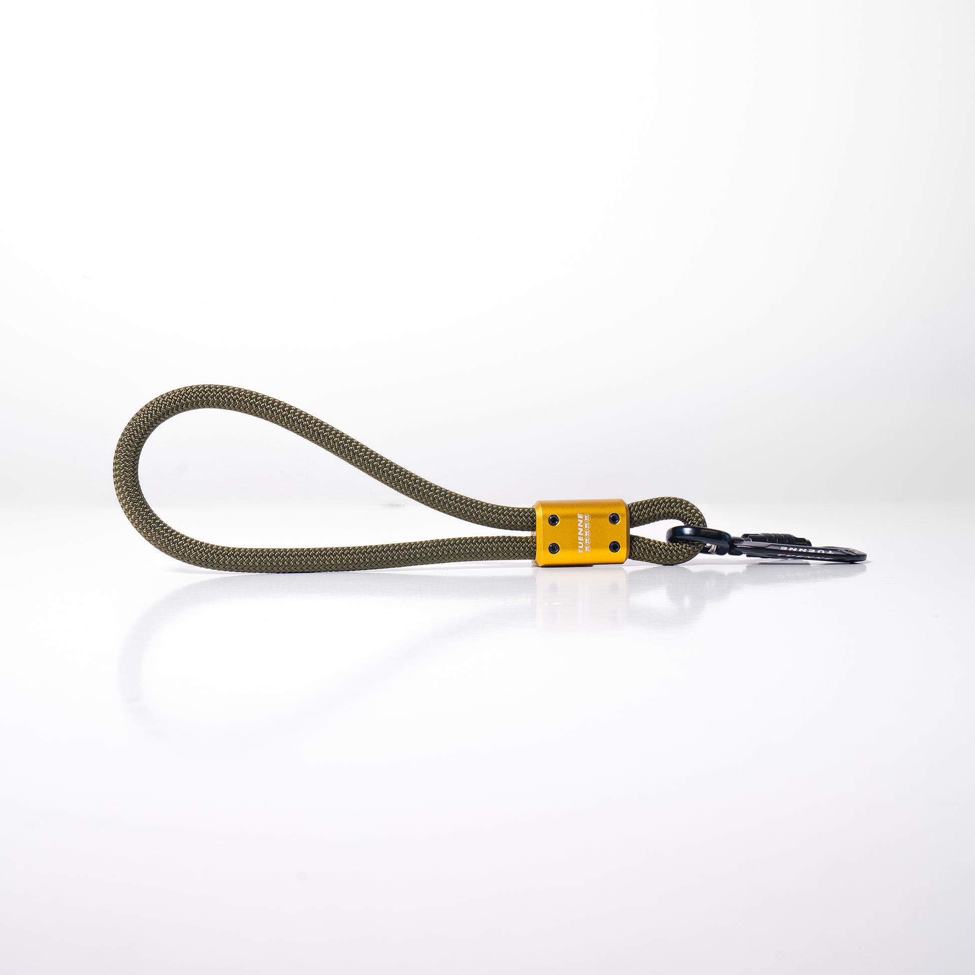 traffic rope dog leash carabiner climbing rope olive gold carabiner