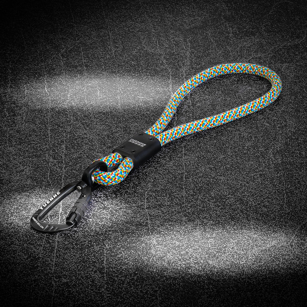 Auto-Locking Carabiner on SEND-IT Mini Dog Leash Multi Color