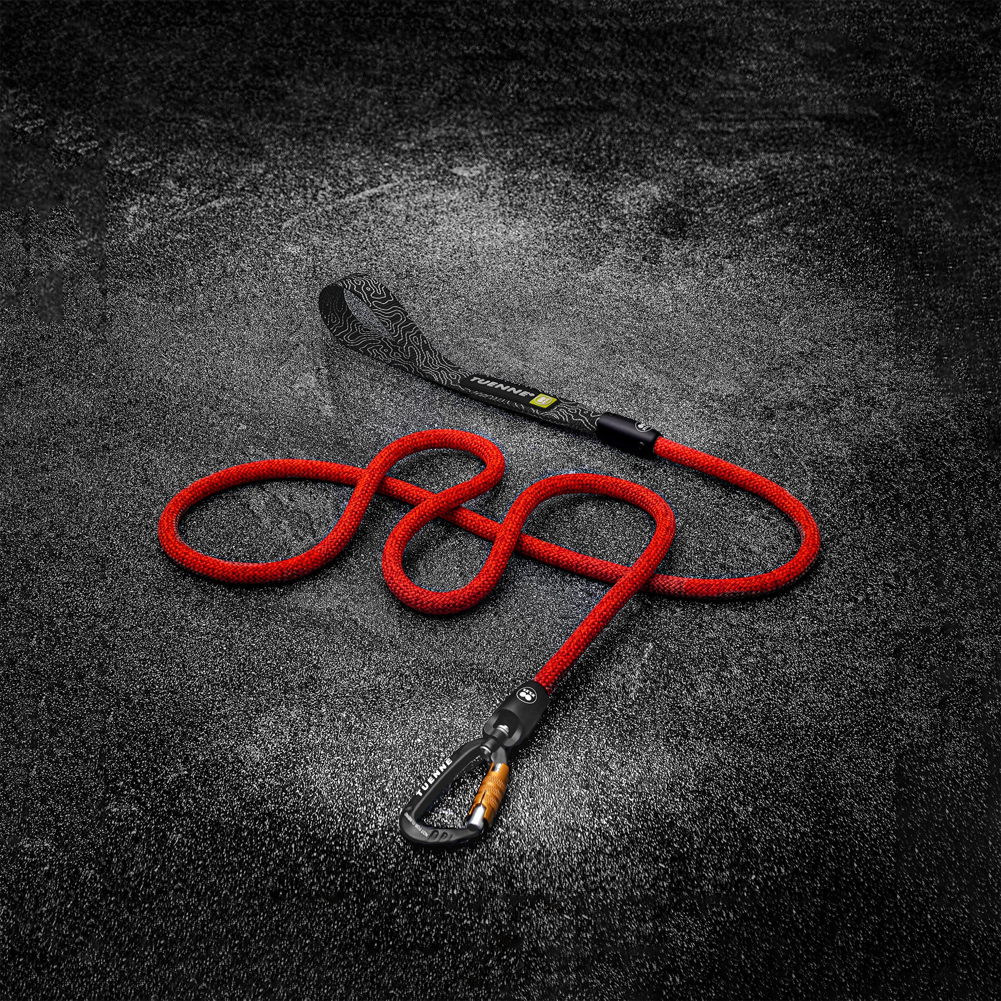 Tuenne Super Long Rope Dog Leash 8–20ft – Full Length red
