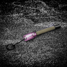 Yellowstone Rope Keychain with pink CNC aluminum components – Tuenne