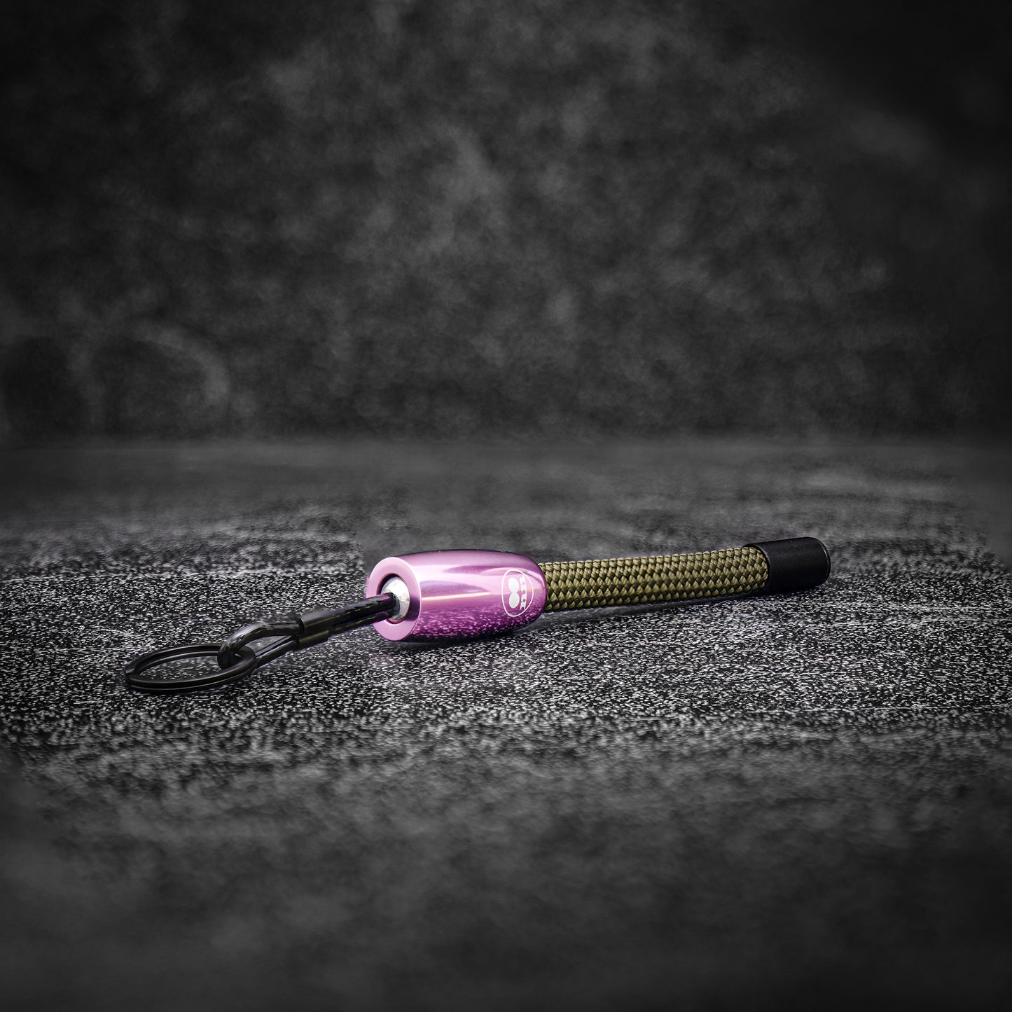 Yellowstone Rope Keychain with CNC aluminum components – Tuenne pink