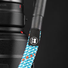 blue climbing rope camera strap tuenne