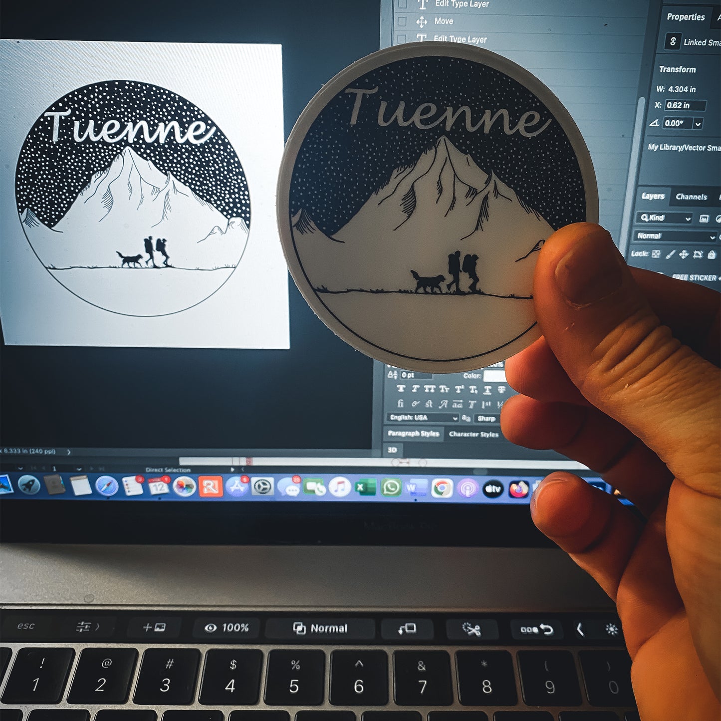 Tuenne Sticker