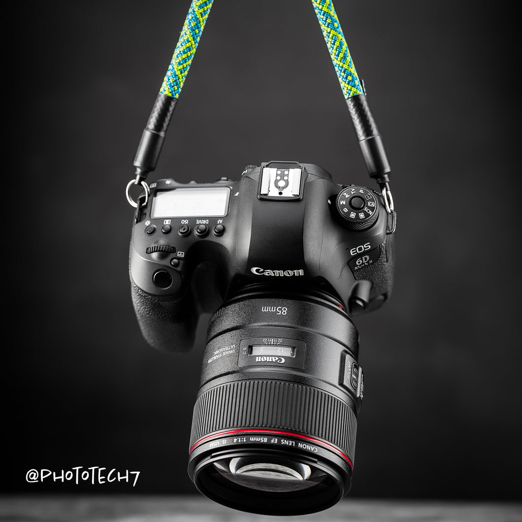 camera strap climbing rope