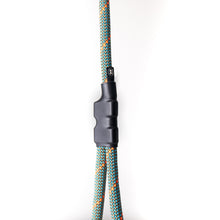 Modular climbing rope leash with replaceable parts