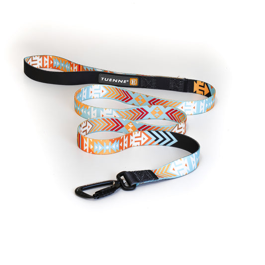 Tuenne Southwest Dream V2 dog leash with original artwork and auto-locking carabiner