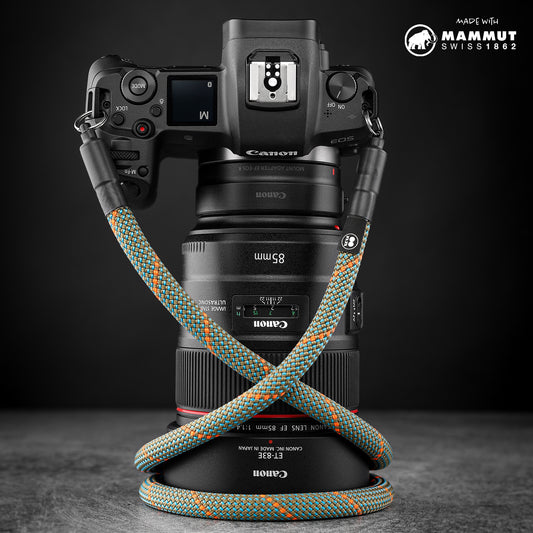 mamma climbing rope camera strap