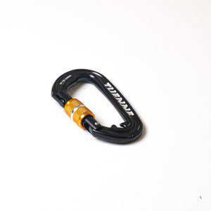 black locking carabiner dog leash