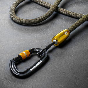 tuenne climbing rope carabiner dog leash